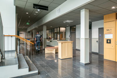 Hälsinglands tingsrätt - interiör