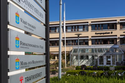 Växjö tingsrätt, Förvaltningsrätten i Växjö, Mark- och miljödomstolen vid Växjö tingsrätt